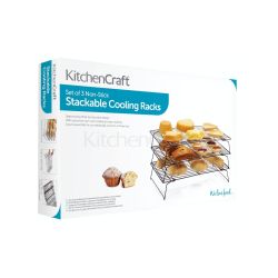 KitchenCraft Stackable Cooling Racks set/3