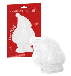 ScrapCooking 3D Chocolade Kerstman