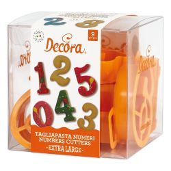 Decora Cookie Cutter Numbers Set/9