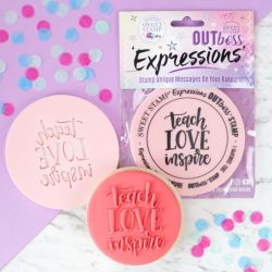Sweet Stamp Outboss Teach Love Inspire 85mm