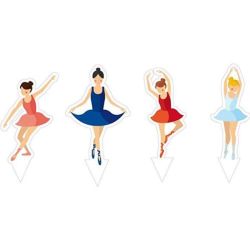 Decora Decorative Picks Ballet 5/pc *