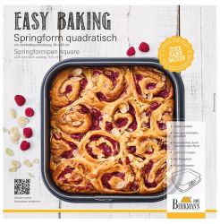 Birkmann Springvorm Easy Baking Vierkant 24cm