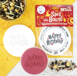 Sweet Stamp Spellbound - Outboss - Happy Birthday 85mm