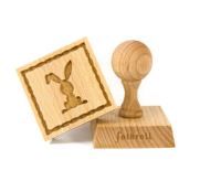 Folkroll Stempel Vierkant Bunny 5,5x5,5cm