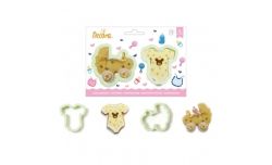 Decora Plastic Cookie Cutters Baby 