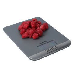 Taylor Kitchen Scale Grey Slim Digital