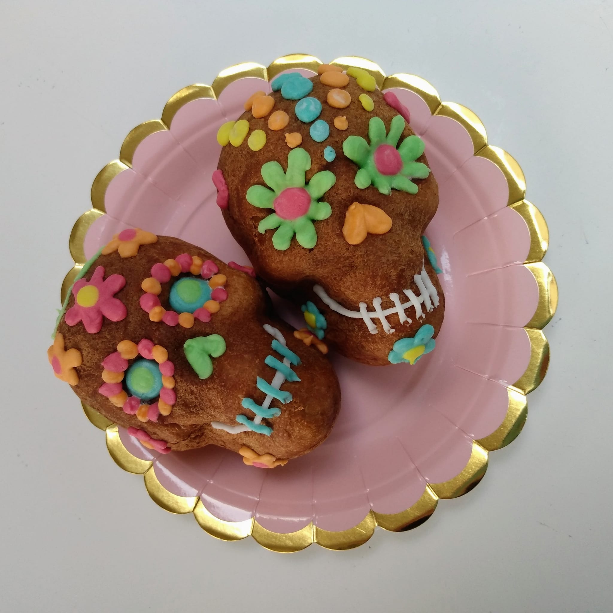 Brioche Skulls Met Royal Icing